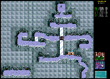 Thumbnail for a map of Mt. Sabre North for the Game Boy game Crystalis.