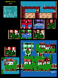 Thumbnail for a map of Portoa for the Game Boy game Crystalis.