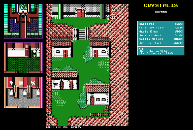Thumbnail for a map of Shyron for the Game Boy game Crystalis.
