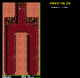 Thumbnail for a map of Windmill Tunnel for the Game Boy game Crystalis.