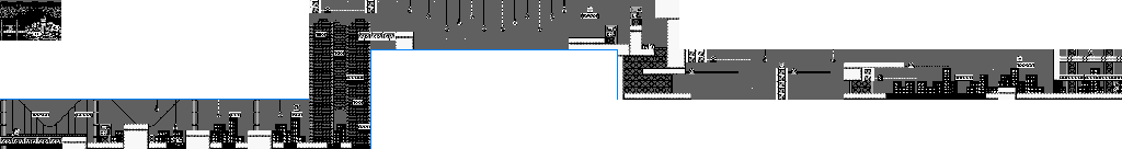 Thumbnail for a map of Bridge for the Game Boy game Darkwing Duck.