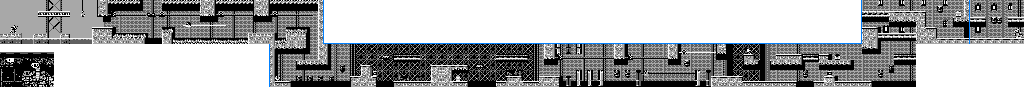 Thumbnail for a map of Warehouse for the Game Boy game Darkwing Duck.