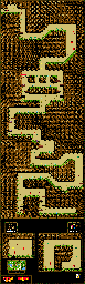 Thumbnail for a map of Blackforest Plateau Vertigo Verge for the Game Boy game Donkey Kong GB: Dinky Kong & Dixie Kong.