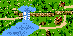 Thumbnail for a map of Great Ape Lakes (In-Game Map) for the Game Boy game Donkey Kong GB: Dinky Kong & Dixie Kong.