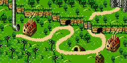 Thumbnail for a map of The Lost World (In-Game Map) for the Game Boy game Donkey Kong GB: Dinky Kong & Dixie Kong.