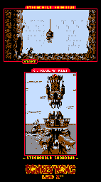 Thumbnail for a map of K. Rool's Keep Stronghold Showdown for the Game Boy game Donkey Kong Land 2.