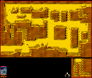 Thumbnail for a map of Krazy Kremland Hornet Hole for the Game Boy game Donkey Kong Land 2.