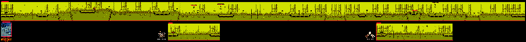 Thumbnail for a map of Krazy Kremland Mudhole Marsh for the Game Boy game Donkey Kong Land 2.