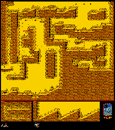 Thumbnail for a map of Krazy Kremland Rambi Rumble for the Game Boy game Donkey Kong Land 2.