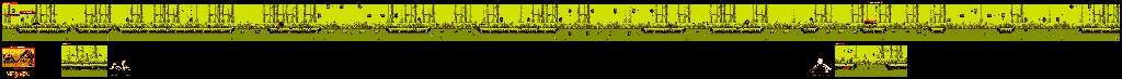 Thumbnail for a map of Krem Cauldron Barrel Bayou for the Game Boy game Donkey Kong Land 2.