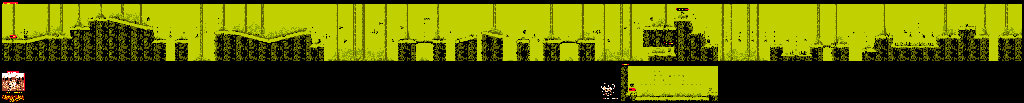 Thumbnail for a map of Lost World Animal Antics for the Game Boy game Donkey Kong Land 2.