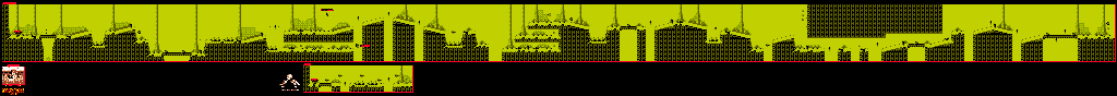 Thumbnail for a map of Lost World Jungle Jinx for the Game Boy game Donkey Kong Land 2.