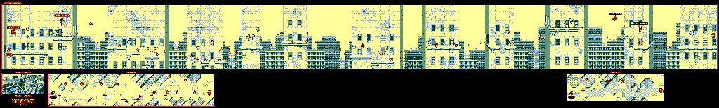 Thumbnail for a map of Big Ape City Balloon Barrage for the Game Boy game Donkey Kong Land.