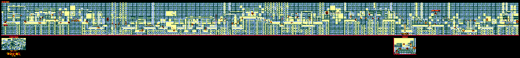 Thumbnail for a map of Big Ape City Kong Krazy for the Game Boy game Donkey Kong Land.