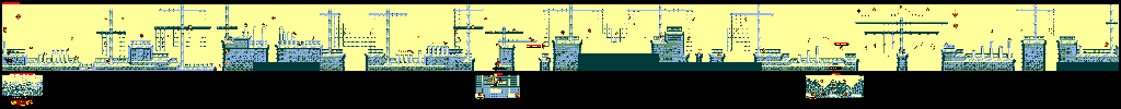Thumbnail for a map of Gangplank Galleon Ahoy! Riggin' Rumble for the Game Boy game Donkey Kong Land.