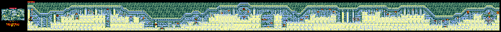 Thumbnail for a map of Kremlantis for the Game Boy game Donkey Kong Land.