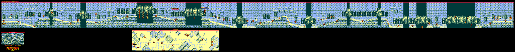Thumbnail for a map of Kremlantis Snake Charmer's Challenge for the Game Boy game Donkey Kong Land.