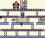 Thumbnail for a map of Stage 0 0-2 for the Game Boy game Donkey Kong.