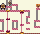 Thumbnail for a map of Stage 0 0-3 for the Game Boy game Donkey Kong.