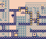Thumbnail for a map of Stage 1 1-1 for the Game Boy game Donkey Kong.