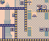 Thumbnail for a map of Stage 1 1-6 for the Game Boy game Donkey Kong.