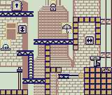 Thumbnail for a map of Stage 1 1-7 for the Game Boy game Donkey Kong.