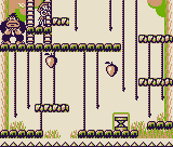 Thumbnail for a map of Stage 2 2-4 for the Game Boy game Donkey Kong.