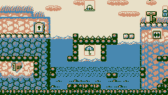 Thumbnail for a map of Stage 2 2-5 for the Game Boy game Donkey Kong.