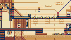 Thumbnail for a map of Stage 3 3-1 for the Game Boy game Donkey Kong.