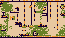 Thumbnail for a map of Stage 4 4-1 for the Game Boy game Donkey Kong.
