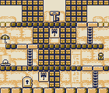 Thumbnail for a map of Stage 5 5-1 for the Game Boy game Donkey Kong.