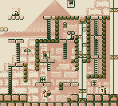 Thumbnail for a map of Stage 5 5-3 for the Game Boy game Donkey Kong.