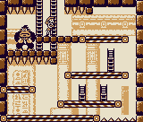 Thumbnail for a map of Stage 5 5-4 for the Game Boy game Donkey Kong.