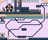 Thumbnail for a map of Stage 6 6-4 for the Game Boy game Donkey Kong.