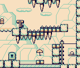 Thumbnail for a map of Stage 7 7-5 for the Game Boy game Donkey Kong.