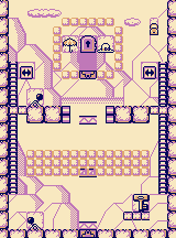 Thumbnail for a map of Stage 7 7-6 for the Game Boy game Donkey Kong.