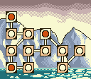 Thumbnail for a map of Stage 7 (Iceberg) for the Game Boy game Donkey Kong.