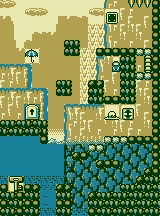 Thumbnail for a map of Stage 8 8-1 for the Game Boy game Donkey Kong.