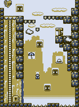 Thumbnail for a map of Stage 8 8-10 for the Game Boy game Donkey Kong.