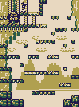 Thumbnail for a map of Stage 8 8-12 for the Game Boy game Donkey Kong.