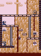 Thumbnail for a map of Stage 8 8-13 for the Game Boy game Donkey Kong.