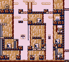Thumbnail for a map of Stage 8 8-14 for the Game Boy game Donkey Kong.