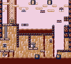 Thumbnail for a map of Stage 8 8-15 for the Game Boy game Donkey Kong.