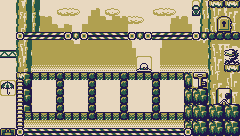 Thumbnail for a map of Stage 8 8-2 for the Game Boy game Donkey Kong.