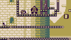 Thumbnail for a map of Stage 9 9-1 for the Game Boy game Donkey Kong.