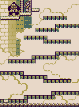 Thumbnail for a map of Stage 9 9-7 for the Game Boy game Donkey Kong.