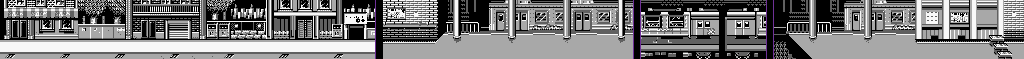 Thumbnail for a map of Mission 1 for the Game Boy game Double Dragon II.