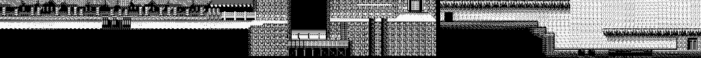 Thumbnail for a map of Mission 3 for the Game Boy game Double Dragon.