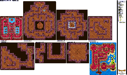Thumbnail for a map of Dragon Warrior I DracoLord's Castle for the Game Boy game Dragon Warrior I & II.