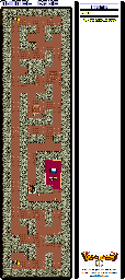 Thumbnail for a map of Dragon Warrior I Tunnel Cave for the Game Boy game Dragon Warrior I & II.